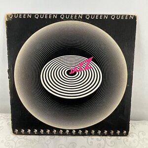 Queen Jazz Vinyl‎ Record LP Gatefold 1978 Original Elektra Pressing With Bicycle